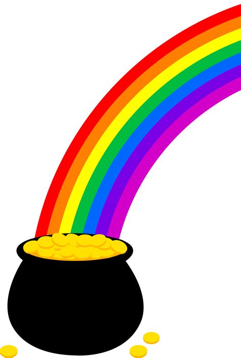 Pot of Gold with Rainbow - St. Patrick's Day Crafts