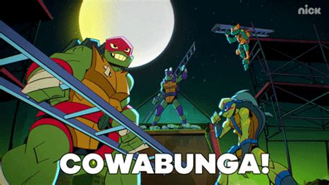 Rise Of The Tmnt Cowabunga GIF by Teenage Mutant Ninja Turtles - Find ...