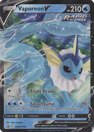 Vaporeon V - Pokemon Sword & Shield Promos - Pokemon | TrollAndToad