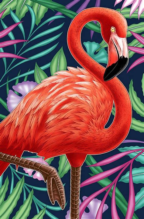 Flamingo Art Paintings Kid'S Paintings - meanlilg