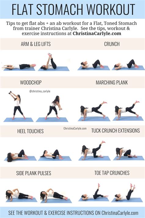 Flat Stomach Workout for Women that want Flat, Toned Abs