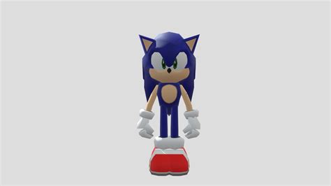 Sonic (Sonic Adventure Dreamcast) - Download Free 3D model by Sonic the ...