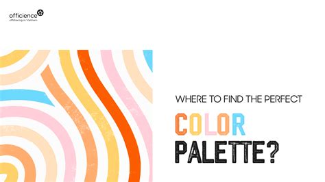 Color palette generator tool – Create color scheme for your design – Officience