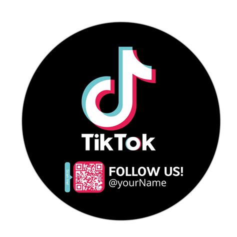 TikTok stickers with QR Code Link | truzzer