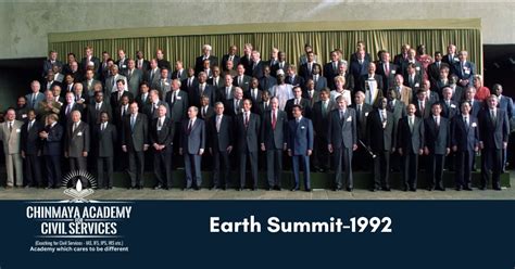 Earth Summit - Chinmaya IAS Academy - Current Affairs