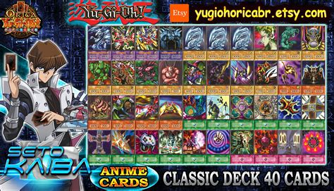 Seto Kaiba Orica Deck Yugioh Anime Cards | Yugioh, Yugioh decks, Yugioh cards