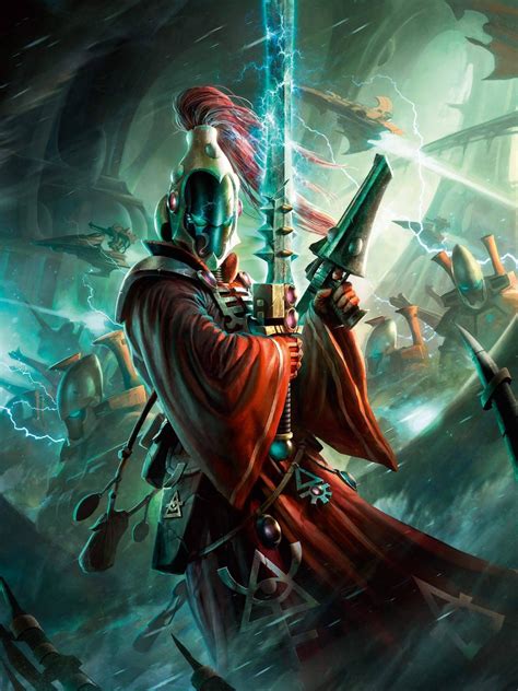 Craftworld Eldar Codex - Art by Raymond Swanland - 40K Gallery