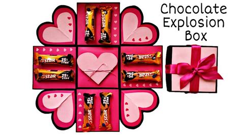 Chocolate Explosion Box By Privy Express Gift Explosion Box Online Buy ...