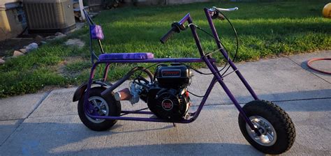 Custom mini chopper build, what you guys think? : r/minibikes