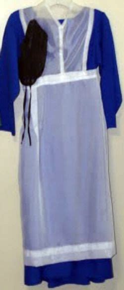 Amish Wedding Dress. The same dress they get married in, is what they ...