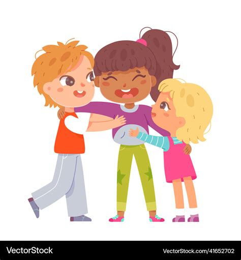 Friendship Kids Clipart