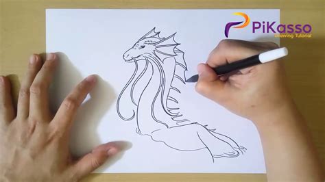 How To Draw A Chinese Water Dragon - Occasionaction27