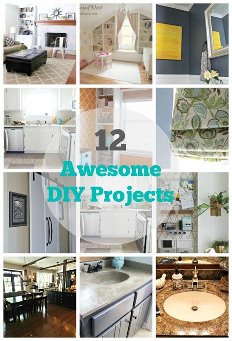 12 DIY Home Improvement Projects - My Uncommon Slice of Suburbia