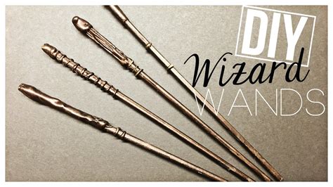 DIY Wizard Wands! - YouTube