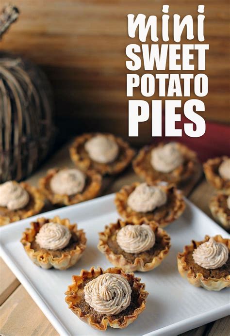 Mini Sweet Potato Pies » Persnickety Plates