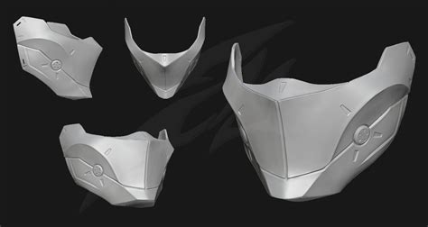 3D Model of Cyborg Mask - Etsy