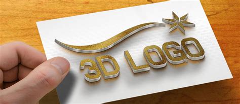 Behance :: Editing Create 3D Logos with Our Free 3D Logo Maker | 3d logo design, Logo design ...