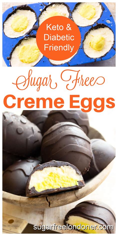 Sugar Free Easter Eggs (Creme Eggs) – Sugar Free Londoner