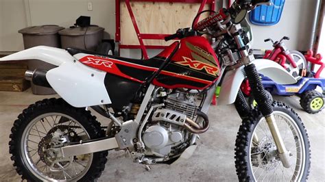 Honda XR250R Street Legal Project : Finally Another Motorcycle! - YouTube