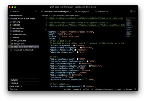 Pitch Black Theme - Visual Studio Marketplace