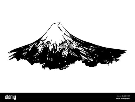 Japanese Mountain Painting High Resolution Stock Photography and Images - Alamy