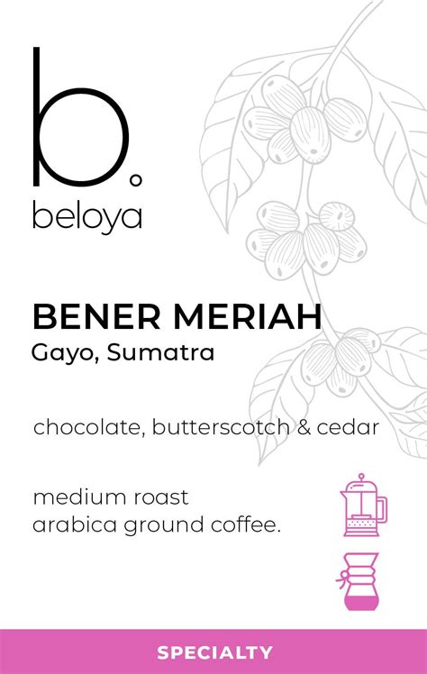 Bener Meriah, Gayo | Sumatra | Specialty Coffee