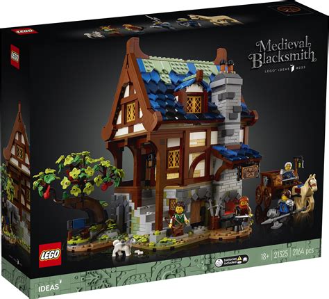 LEGO Ideas 21325 Medieval Blacksmith officially unveiled! - Jay's Brick Blog