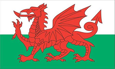 Wales Flag Sticker welsh dragon decal | Etsy