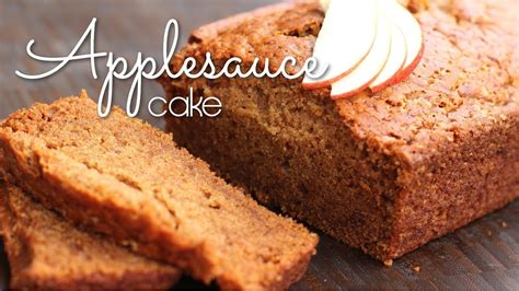 Vegan Applesauce Cake - YouTube