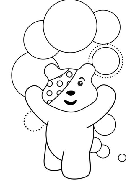 Pin by Amanda Briscall on Children in need | Bear coloring pages, Children in need, Pudsey