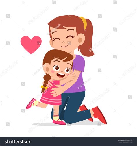 977 Mom Hugging Clipart Images, Stock Photos, and Vectors | Shutterstock