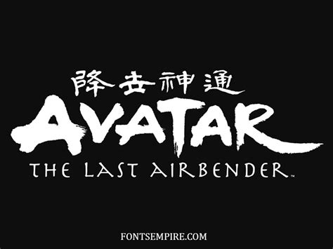 Avatar the last Airbender Font Free Download - Fonts Empire