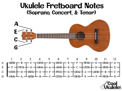 World Maps Library - Complete Resources: Concert Ukulele Strings Notes