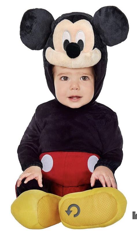 Disney Baby Mickey Mouse Plush Costume Infant 12-18 Months Halloween ...