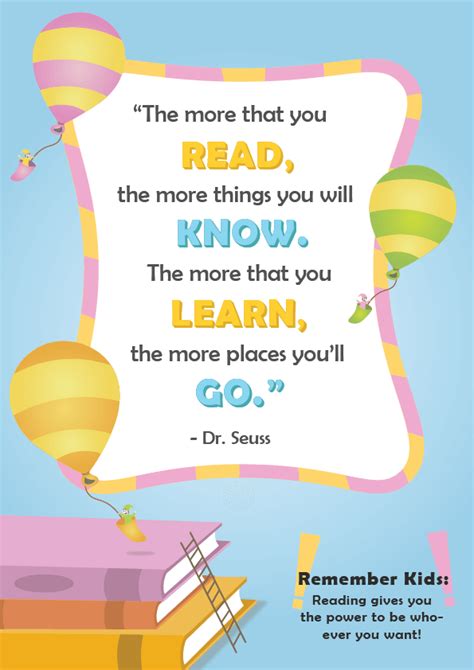 5 Dr. Seuss Quotes about Reading | Imagine Forest Education Quotes For Teachers, Education ...