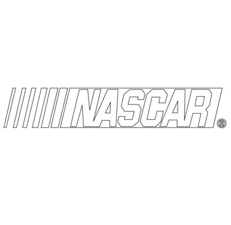 NASCAR Logo coloring page | Free Printable Coloring Pages