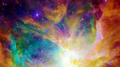 Rainbow Nebula Wallpapers - Top Free Rainbow Nebula Backgrounds - WallpaperAccess