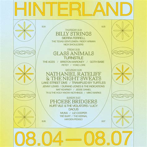 Hinterland 2024 Lineup - Alyda Bernita