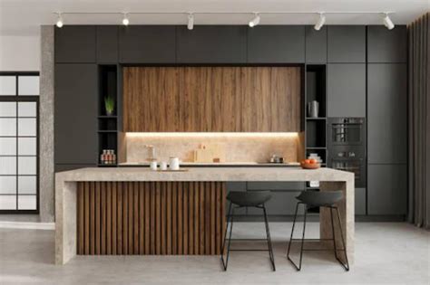 Luxury Modern Kitchen Design | Modular Kitchen I Customizable Kitchen - Timesproperty