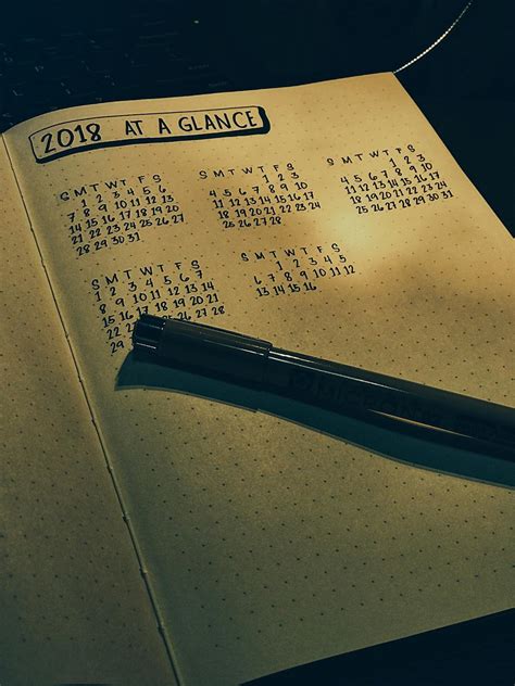 Free stock photo of bullet journal, calendar, journal