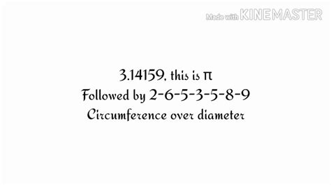 Music of the Week: April 1, 2022: The Pi Song (100 Digits of π) – Solari Report