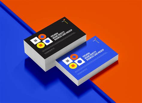 Free Premium Business Card Mockup PSD - Good Mockups