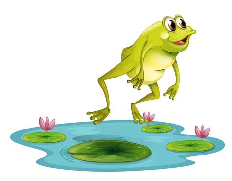 Jumping Frog Cartoon