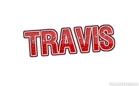 Travis Logo | Free Name Design Tool from Flaming Text