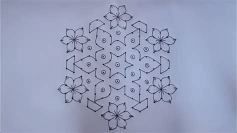 Rangoli Designs Simple Diwali, Rangoli Side Designs, Simple Rangoli ...