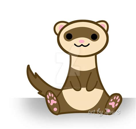 Cute ferret by inu-chan-free on DeviantArt