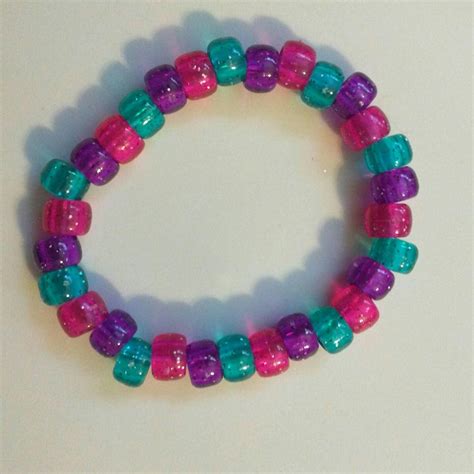 Best 21 Pony Bead Bracelets - Home, Family, Style and Art Ideas