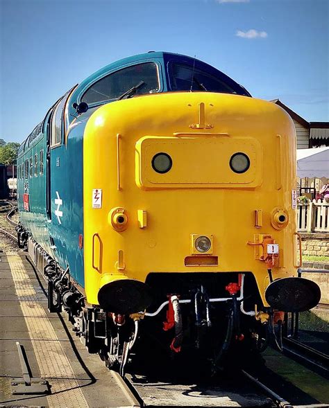 BR Class 55 Deltic Diesel Locomotive 5 Photograph by Gordon James | Pixels