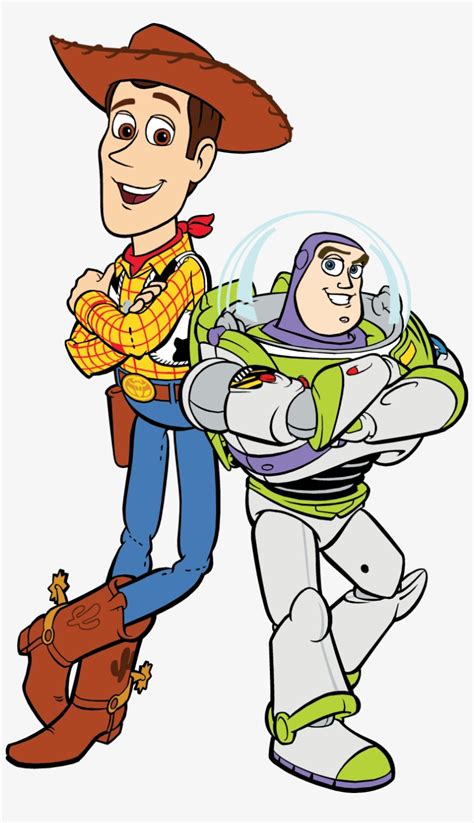 Toy Story Clipart Woody And Buzz - Toy Story Clipart Buzz And Woody - 807x1345 PNG Download - PNGkit