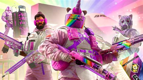 Rainbow is Magic skins are back in Siege for April Fool’s